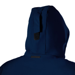 Herenjack Equestro waterdicht en winddicht in nylon Marineblazer Marineblauw