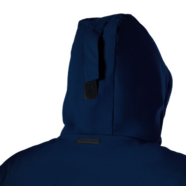 Herenjack Equestro waterdicht en winddicht in nylon Marineblazer Marineblauw