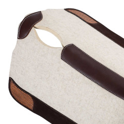 Pool’s vilten western zadeldek Bruin