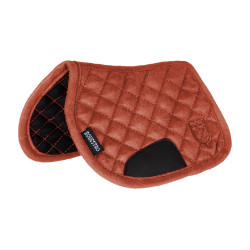 Equestro zadeldekje voor speelgoedpaard Baksteenrood Equestro zadeldekje voor speelgoedpaard Baksteenrood