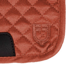 Equestro zadeldekje voor speelgoedpaard Baksteenrood Equestro zadeldekje voor speelgoedpaard Baksteenrood