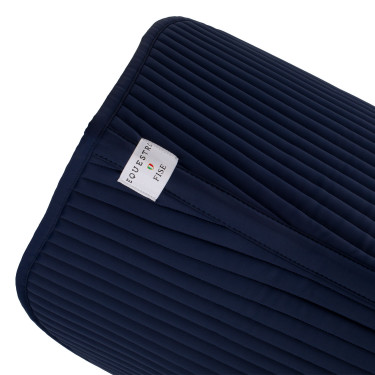Springzadeldek Equestro x FISE met geborduurd logo Marineblazer Marineblauw Springzadeldek Equestro x FISE met geborduurd logo Marineblazer Marineblauw