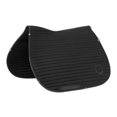 Springzadelpad Equestro Universe Stripe Zwart