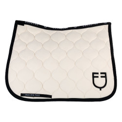 Dressuurdekje Equestro met ui-wattering Beige