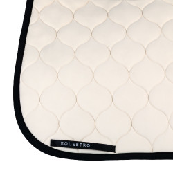 Dressuurdekje Equestro met ui-wattering Beige