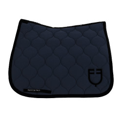 Dressuurdekje Equestro met ui-wattering Marineblazer Marineblauw