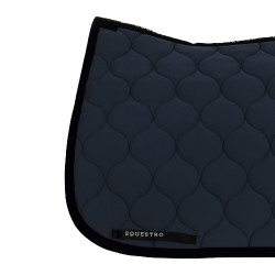 Dressuurdekje Equestro met ui-wattering Marineblazer Marineblauw