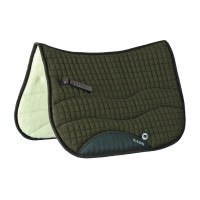 Burioni zadeldoek katoen/wol Scafarda Groen