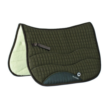 Burioni zadeldoek katoen/wol Scafarda Groen