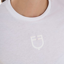 Dames paardrij T‑shirt Equestro basic korte mouw