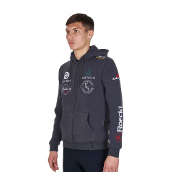 Equestro herenhoodie paardensport – comfortabele zip