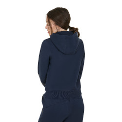 Dames hoodie met rits Equestro – paardrijden