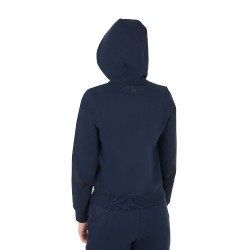 Dames hoodie met rits Equestro – paardrijden