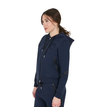 Dames hoodie met rits Equestro – paardrijden