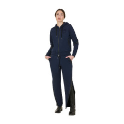 Dames hoodie met rits Equestro – paardrijden