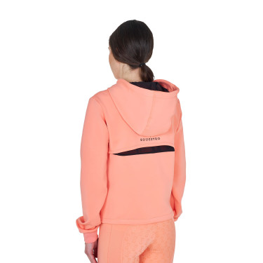 Equestro dames hoodie voor paardrijden met ventilatie Equestro dames hoodie voor paardrijden met ventilatie