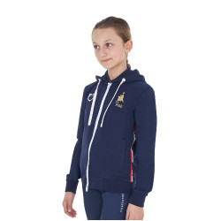 Kinder hoodie paardrijden Equestro x FISE – uniseks