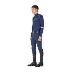Heren-trainingsbaselayer Equestro x FISE Marineblazer Marineblauw Heren-trainingsbaselayer Equestro x FISE Marineblazer Marineblauw