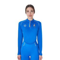 Damesbasislaag voor training Equestro x FISE Blauw van Savoye