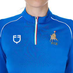Damesbasislaag voor training Equestro x FISE Blauw van Savoye