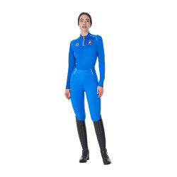 Damesbasislaag voor training Equestro x FISE Blauw van Savoye