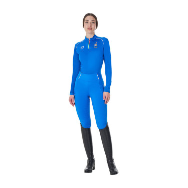 Damesbasislaag voor training Equestro x FISE Blauw van Savoye