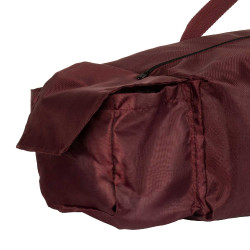 Set transportbeschermers en staartbeschermer Equestro met rubberen patch Bordeaux Set transportbeschermers en staartbeschermer Equestro met rubberen patch Bordeaux