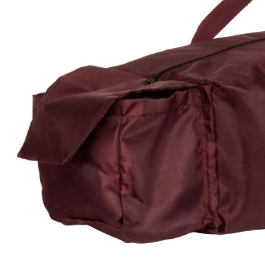 Set transportbeschermers en staartbeschermer Equestro met rubberen patch Bordeaux Set transportbeschermers en staartbeschermer Equestro met rubberen patch Bordeaux