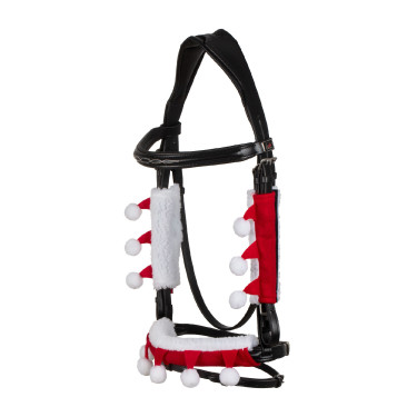Set Christmas Supreme neusriembeschermer + bakstukkenbeschermers Rood