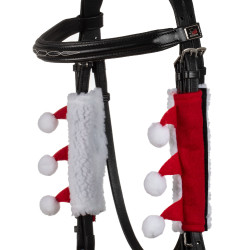 Set Christmas Supreme neusriembeschermer + bakstukkenbeschermers Rood