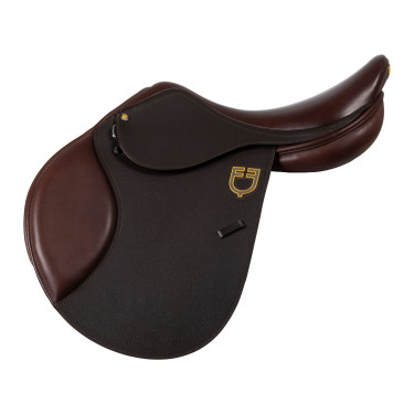 Springzadel Equestro Evolution Pro Donkerbruin