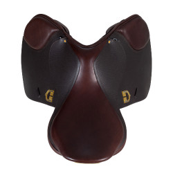 Springzadel Equestro Evolution Pro Donkerbruin
