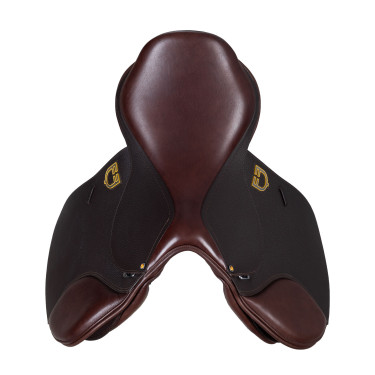 Springzadel Equestro Evolution Pro Donkerbruin