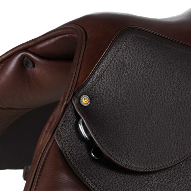 Springzadel Equestro Evolution Pro Donkerbruin