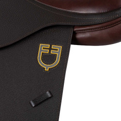 Springzadel Equestro Evolution Pro Donkerbruin