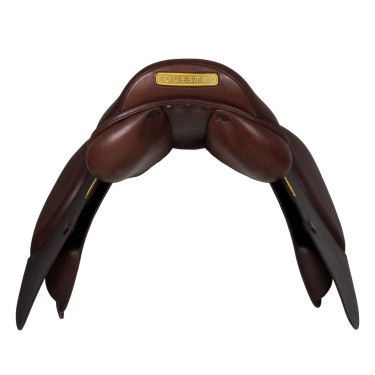 Springzadel Equestro Evolution Pro Donkerbruin