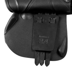 Springzadel Acavallo Comfort Sublime KC Race 2.4 Zwart