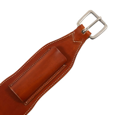 Westwood leren western achterste singel Cognac Bruin Westwood leren western achterste singel Cognac Bruin