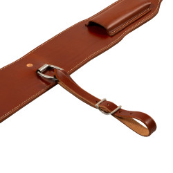 Westwood leren western achterste singel Cognac Bruin Westwood leren western achterste singel Cognac Bruin