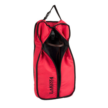 Lakota western tas voor hoofdstel + halster Rood