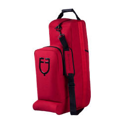 Equestro laarzen- en helmtas van Cordura Bordeaux Equestro laarzen- en helmtas van Cordura Bordeaux