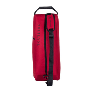 Equestro laarzen- en helmtas van Cordura Bordeaux Equestro laarzen- en helmtas van Cordura Bordeaux