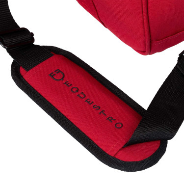 Equestro laarzen- en helmtas van Cordura Bordeaux Equestro laarzen- en helmtas van Cordura Bordeaux