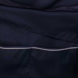 Boxgordijn Supreme met logo 130×120 Marine Marineblauw