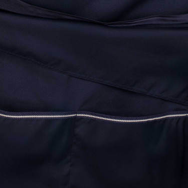 Boxgordijn Supreme met logo 130×120 Marine Marineblauw