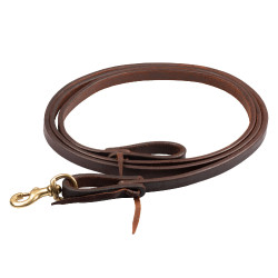 Western teugels Pool's 5/8" Geolied Bruin