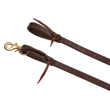 Western teugels Pool's 5/8" Geolied Bruin