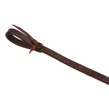 Western teugels Pool's 5/8" Geolied Bruin