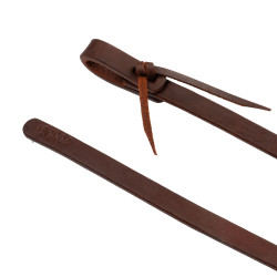 Gescheiden teugels Pool’s 3/4" Geolied Bruin