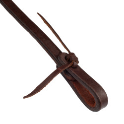Gescheiden teugels Lakota 5/8" Geolied Bruin
